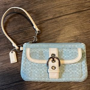 Coach signature wristlet y2k vintage Coach